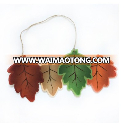 Leaf Shape Artificial Wall Hanging Decoration Home